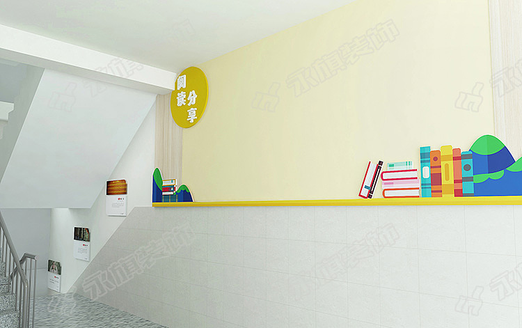 郑州校园文化设计-兴华二小校园文化走廊设计效果图（图ZMjAyNzEwODcy） - 其他 - 站酷设计师郑州校园文化建设原创素材 - 站酷ZCOOL