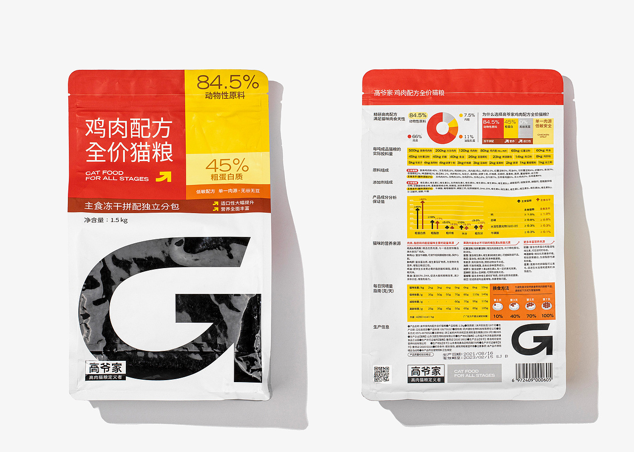 高爷家® ｜ 猫粮 品牌 宠物 猫 罐头 包装 主粮 猫条（图ZMjgxNDc1NTI4） - 包装 - 站酷设计师DXD_studio原创素材 - 站酷ZCOOL