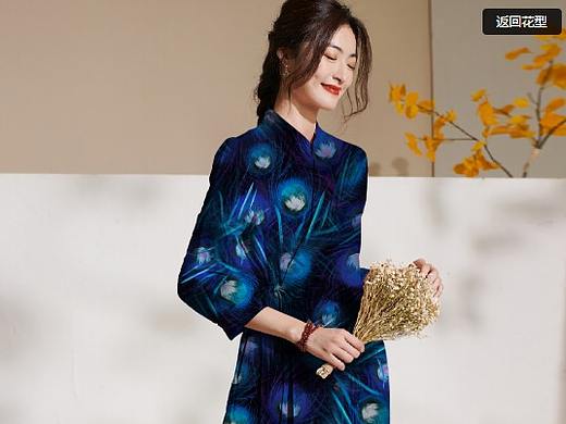 大牌女装印花花型