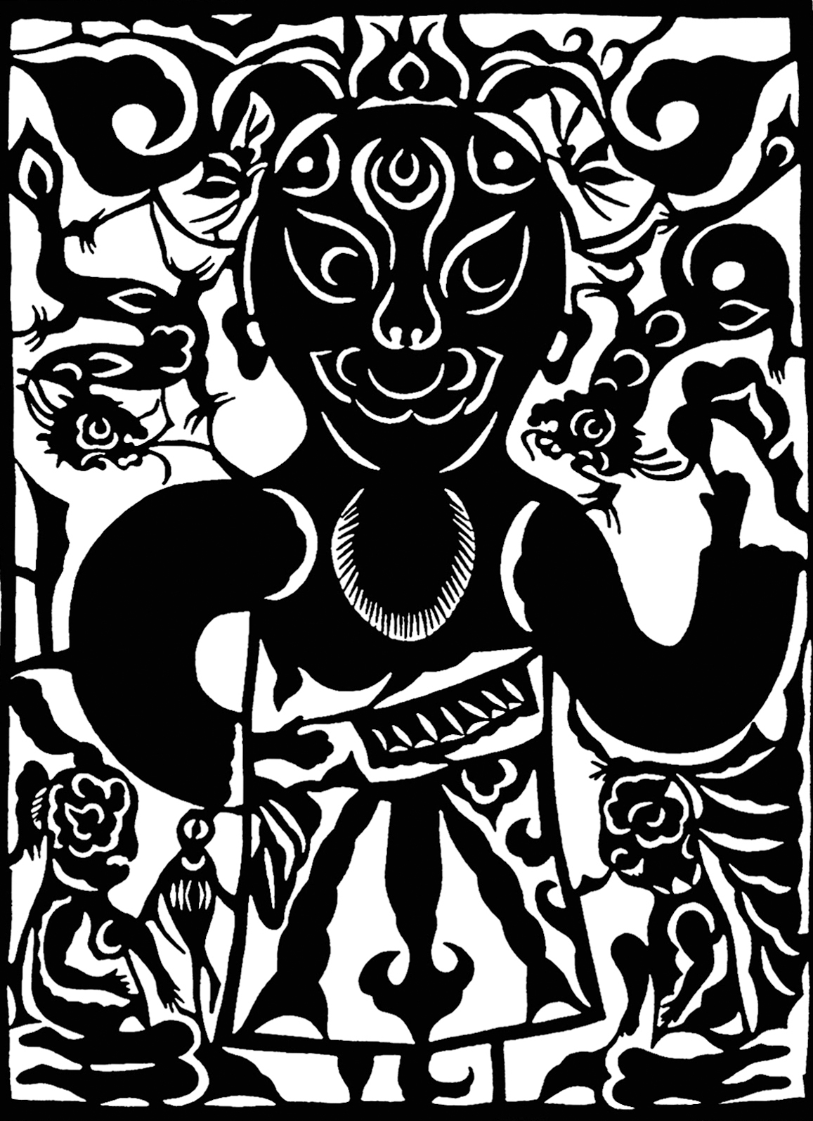 【剪纸经典】大河之魂——记陕北剪纸大师高凤莲