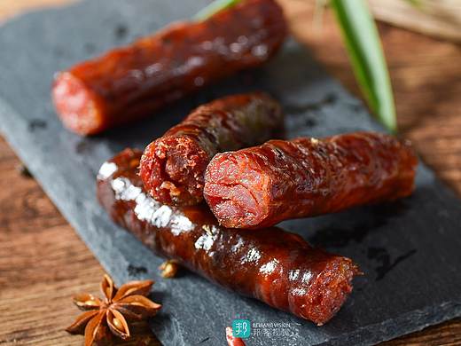  美食拍摄湖北恩施特产腊肉腊肠拍摄作品 邦鲜生
