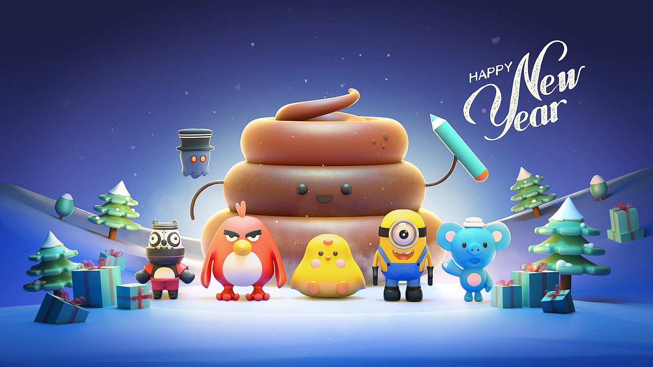 2019 | C4D&合成海报集