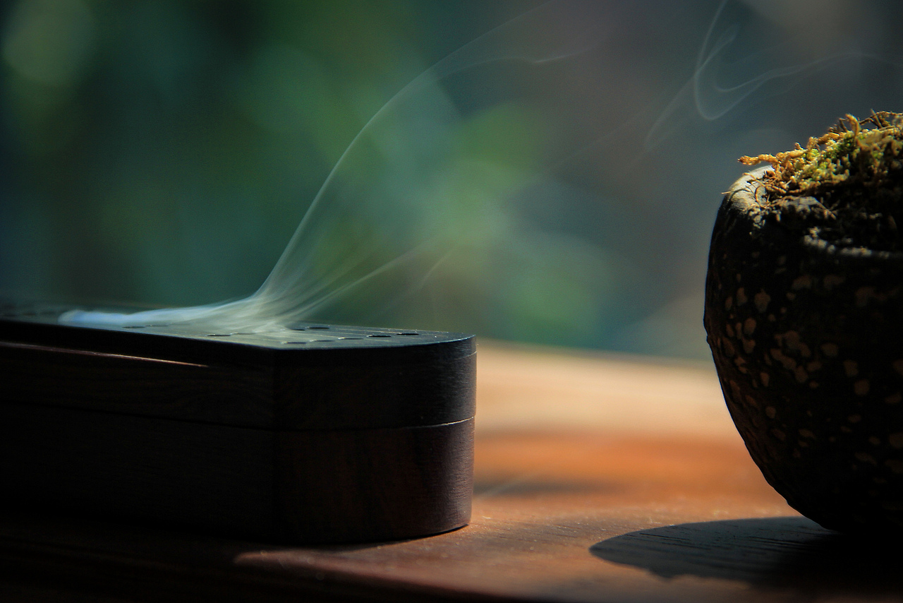 沉香｜香道文化 香炉香座线香