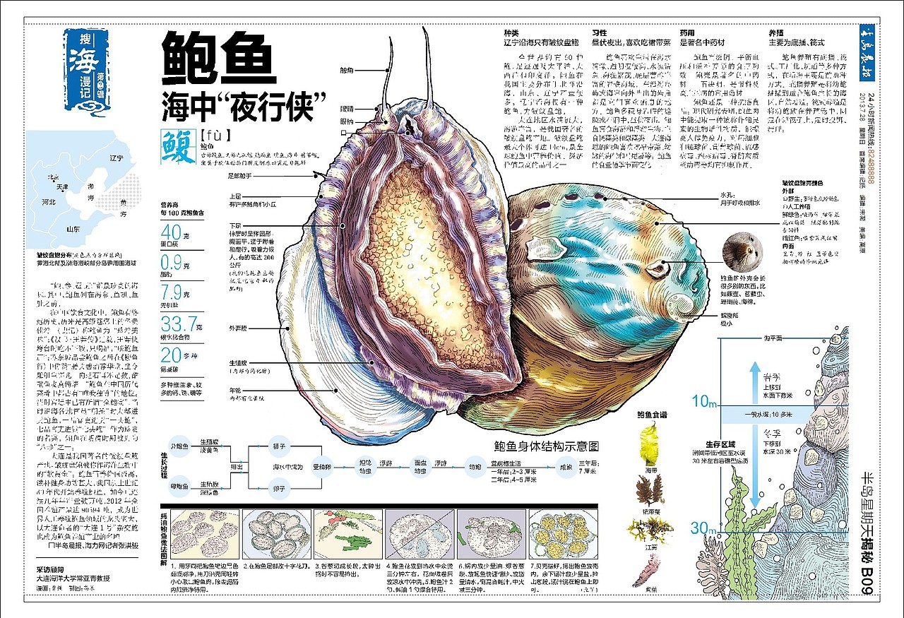 搜海漫记01（图ZMTM1MTk5NTI=） - 商业插画 - 站酷设计师画强锵原创素材 - 站酷ZCOOL