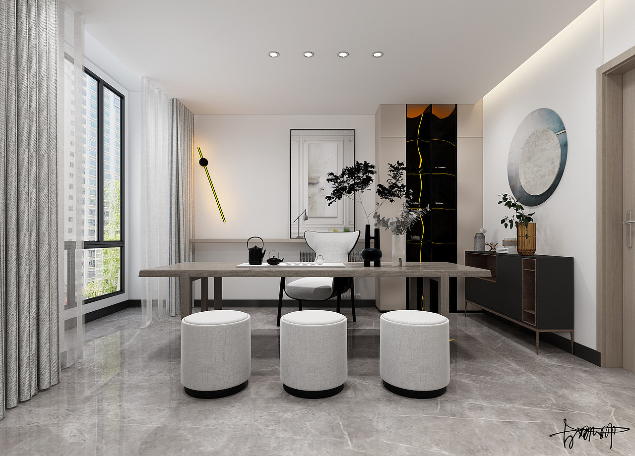 现代极简设计拍了拍你