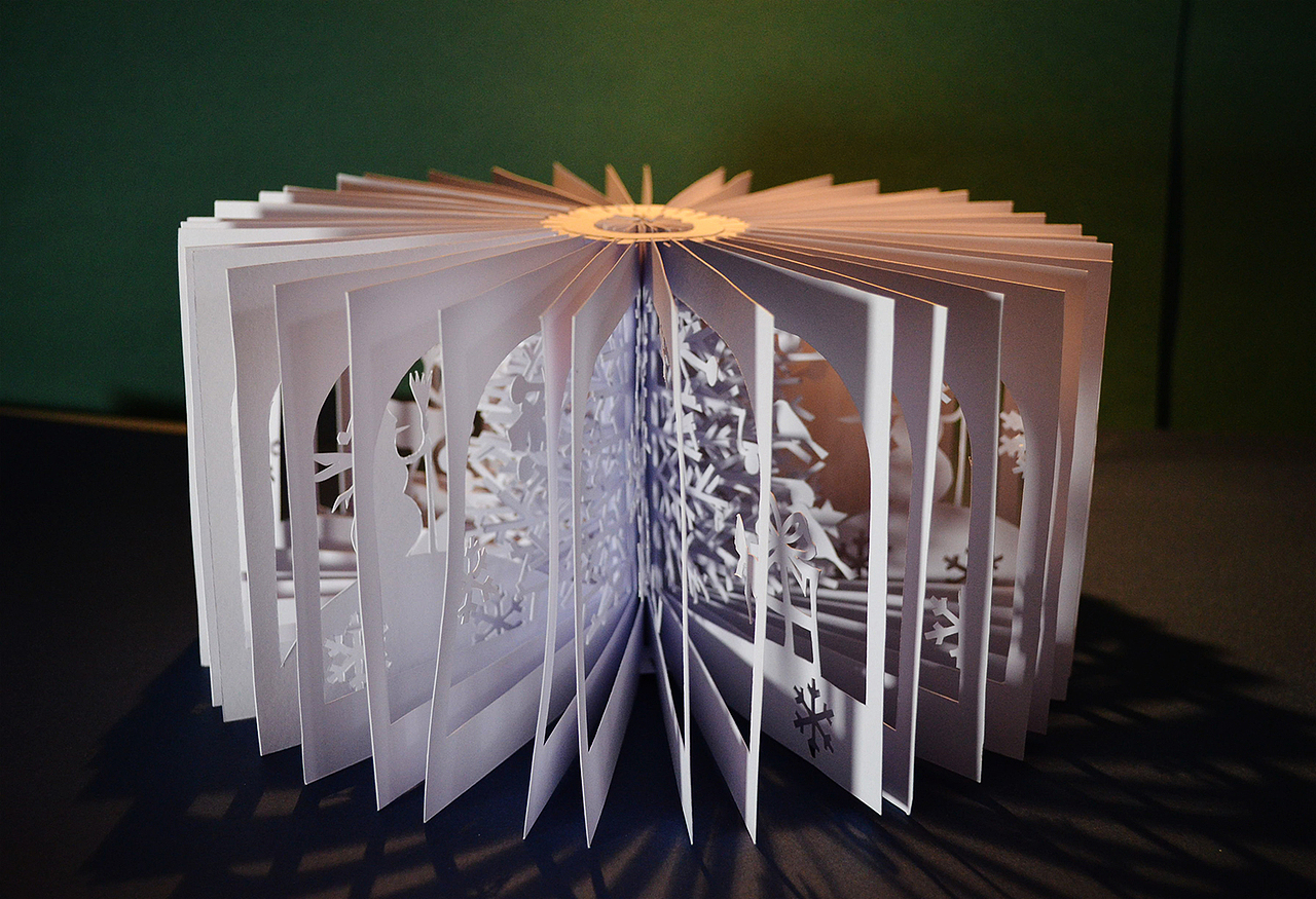 元旦 圣诞都快乐 送你一本360度的立体书（图ZMTM5NDk0NDMy） - 其他手工艺 - 站酷设计师一起顽皮原创素材 - 站酷ZCOOL