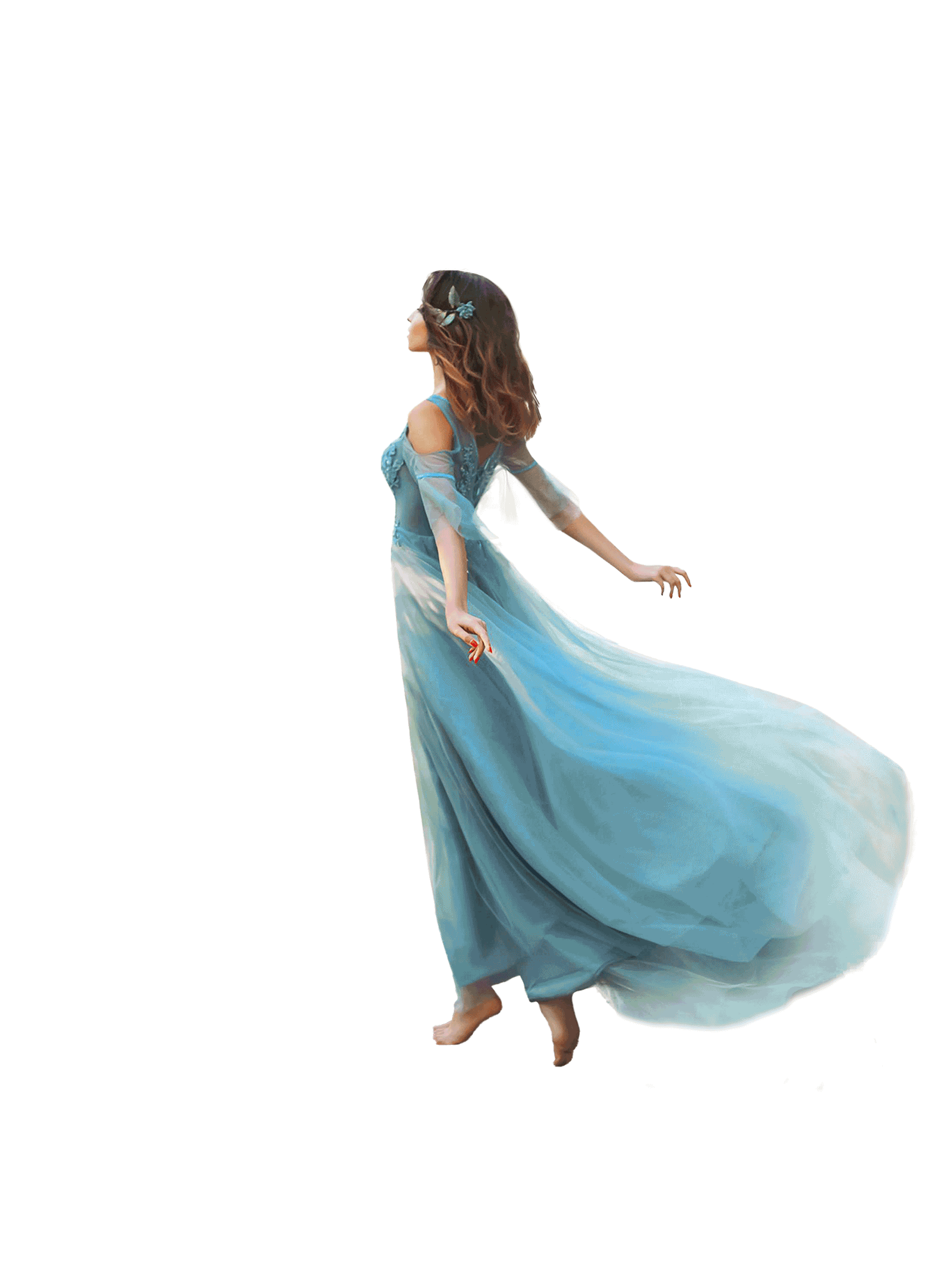 合成海报——沙漠公主