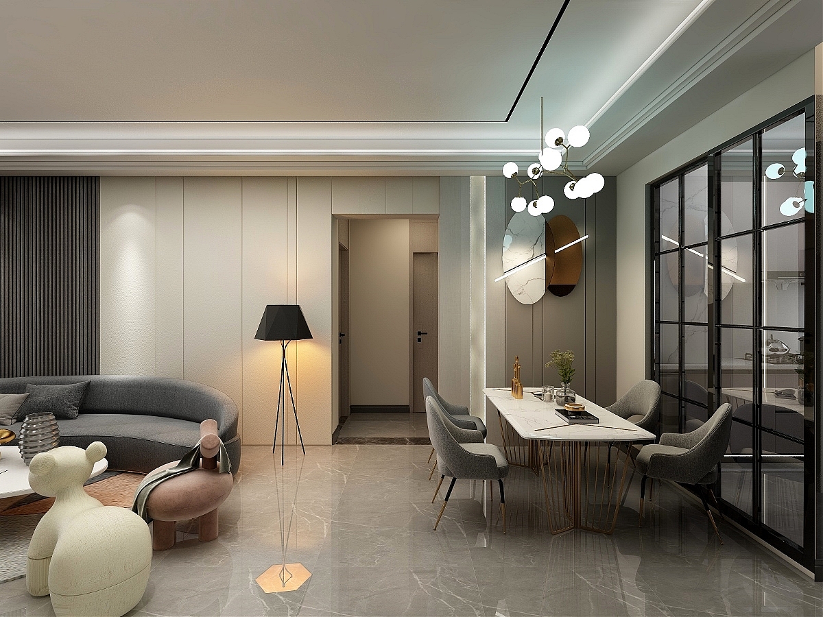 郑州别墅装修设计现代简约风格