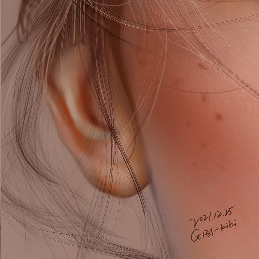 2021年 手绘临摹 - 人物（温柔女子）（图ZMzE2ODkyNzky） - 创作习作 - 站酷设计师kikiicat原创素材 - 站酷ZCOOL