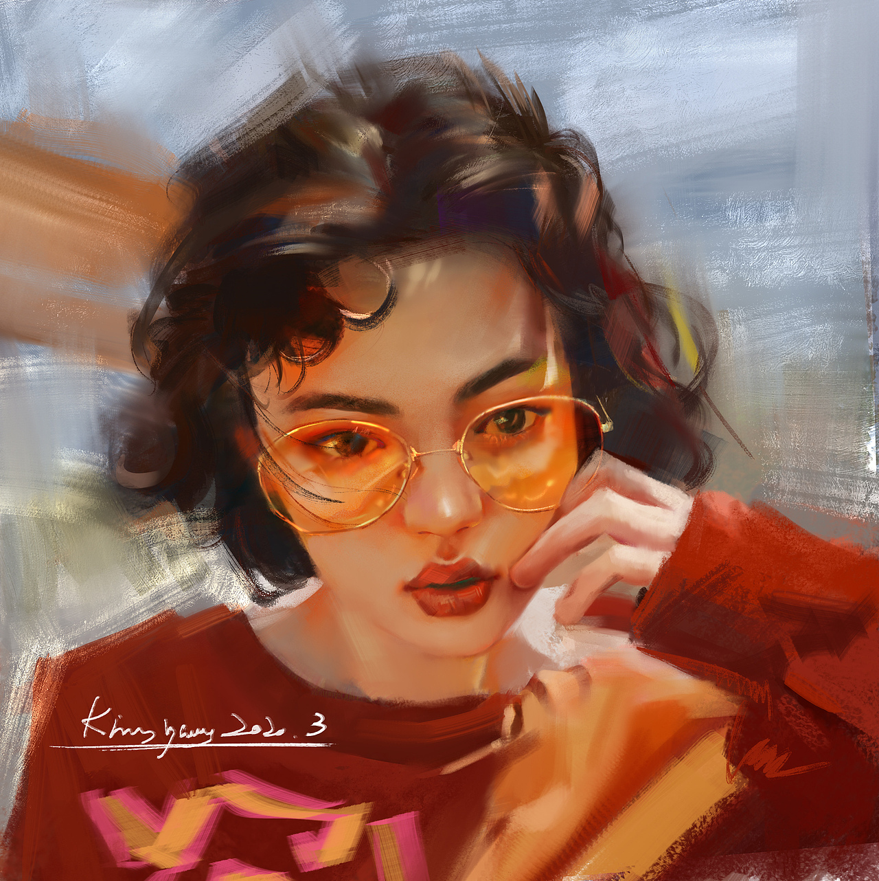 厚涂练习（图ZMjAyMDA2MTc2） - 创作习作 - 站酷设计师大C画画画原创素材 - 站酷ZCOOL