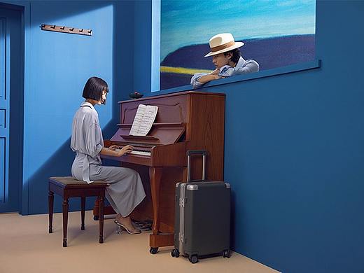 智能拉杆箱 旅行箱 开启芯锁时代 Elite系列