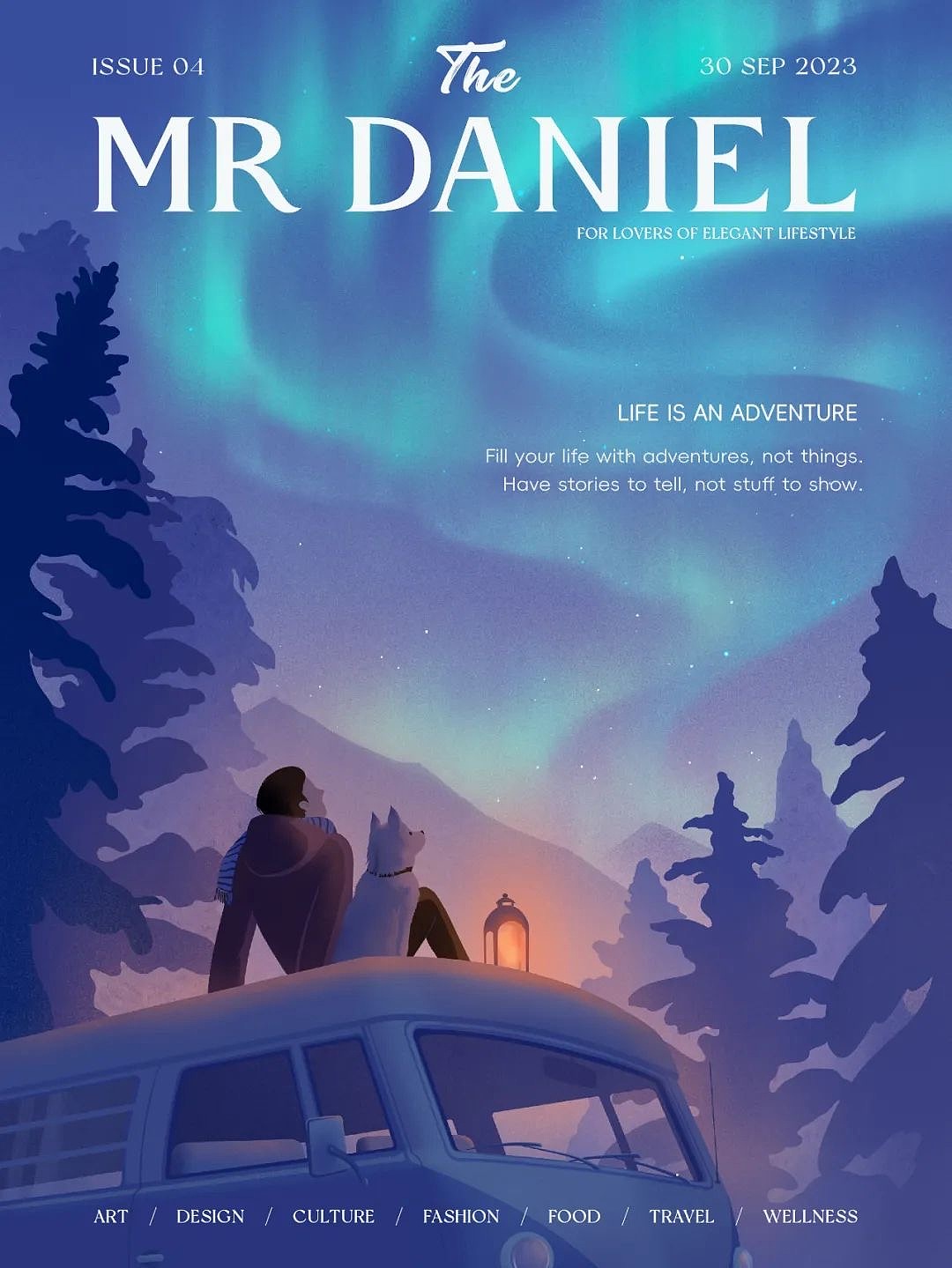 2023年《THE MR DANIEL》系列插画汇总