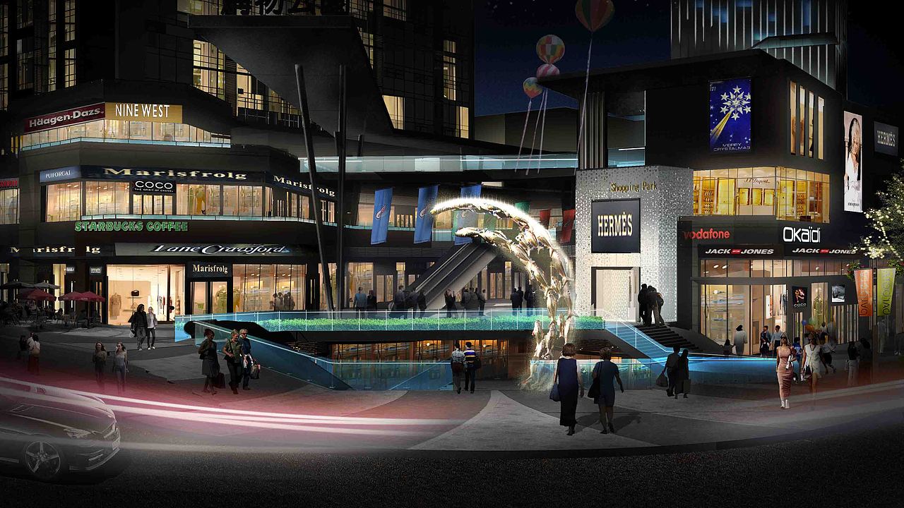 主题式商业街景观规划设计（图ZMTE1MTI2ODMy） - 景观设计 - 站酷设计师子与鱼的故事原创素材 - 站酷ZCOOL