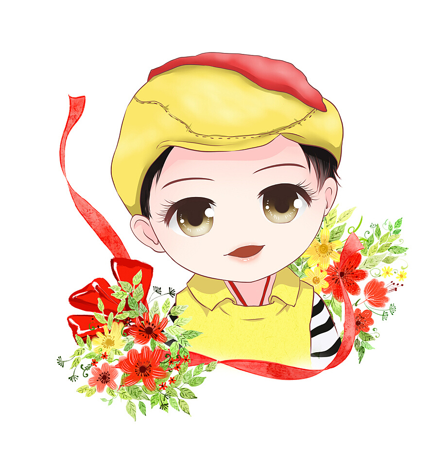 【q版】 给客户画的q版宝宝写真