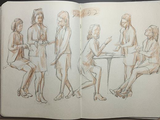 #速写60天挑战赛#