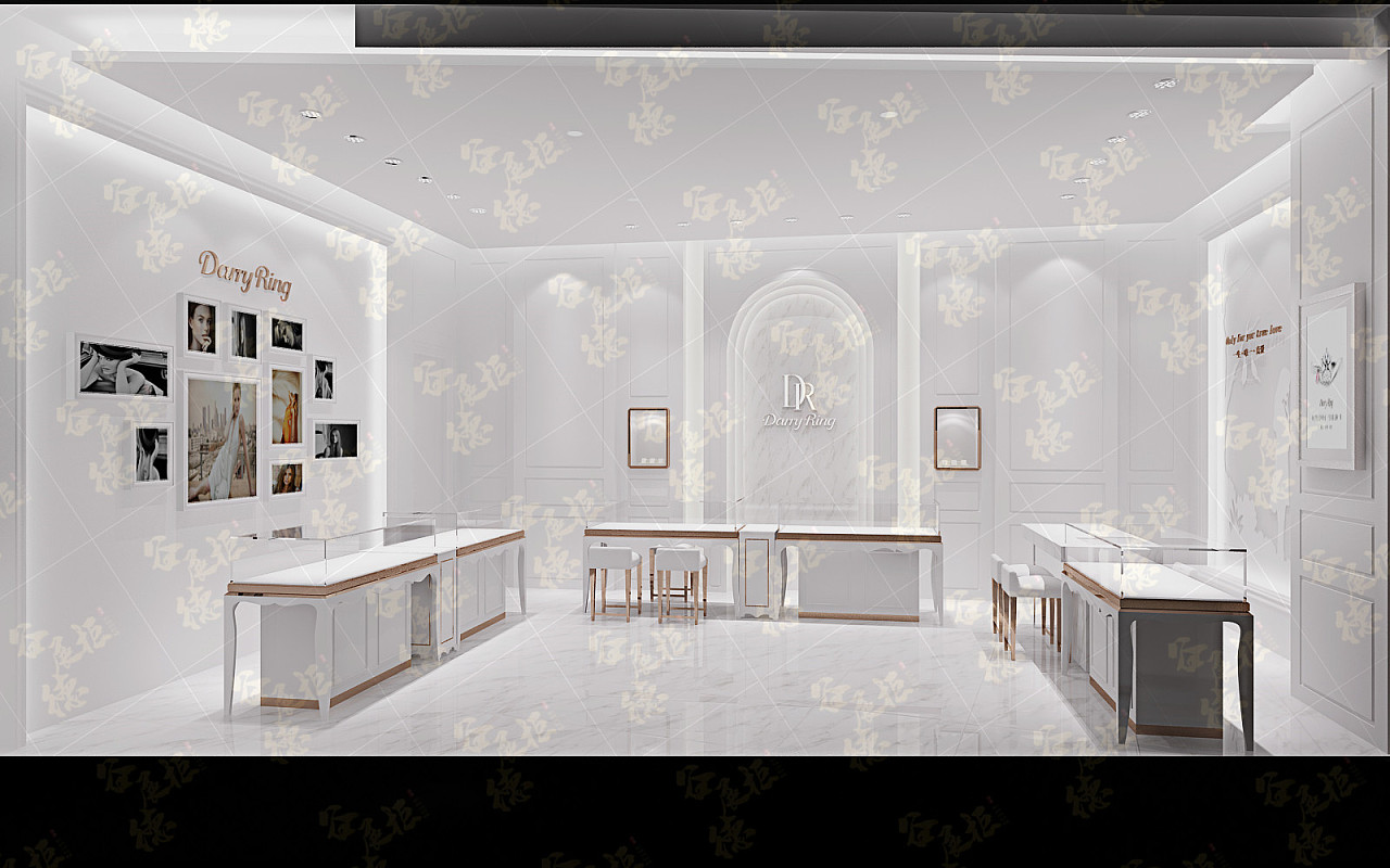 珠宝展柜|珠宝柜台|钻石柜台|戴瑞珠宝|展示柜|空间|展陈设计|谷德