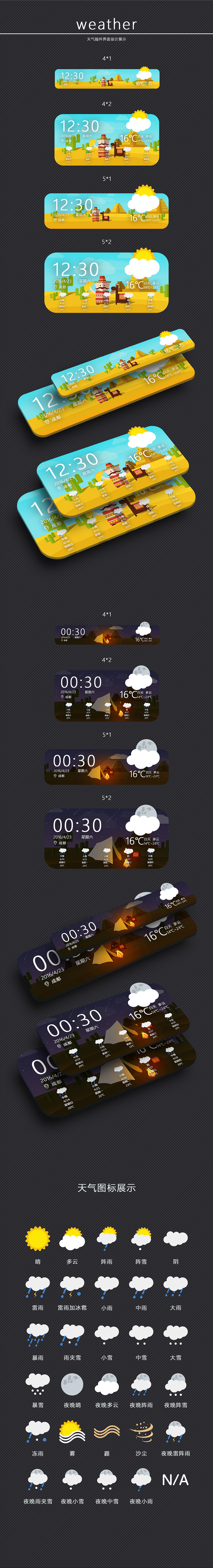天气（图ZMTMwNzIxNTgw） - 主题/皮肤 - 站酷设计师307288153原创素材 - 站酷ZCOOL