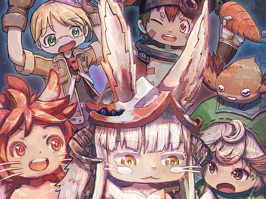 第二季练习《Made in Abyss(来自深渊)》同人绘画