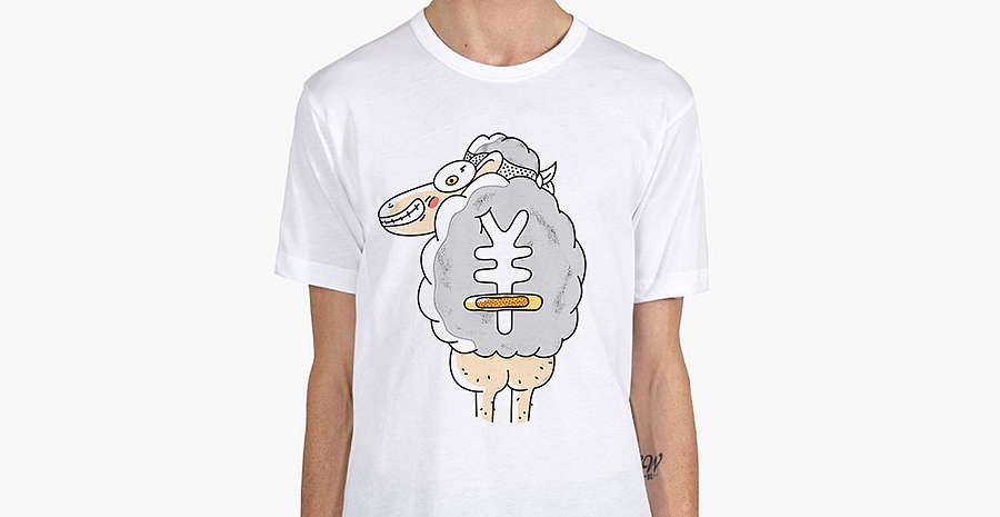 恶羊出山（图ZMjM1Nzc1MjA=） - 新锐潮流插画 - 站酷设计师加油健次郎原创素材 - 站酷ZCOOL