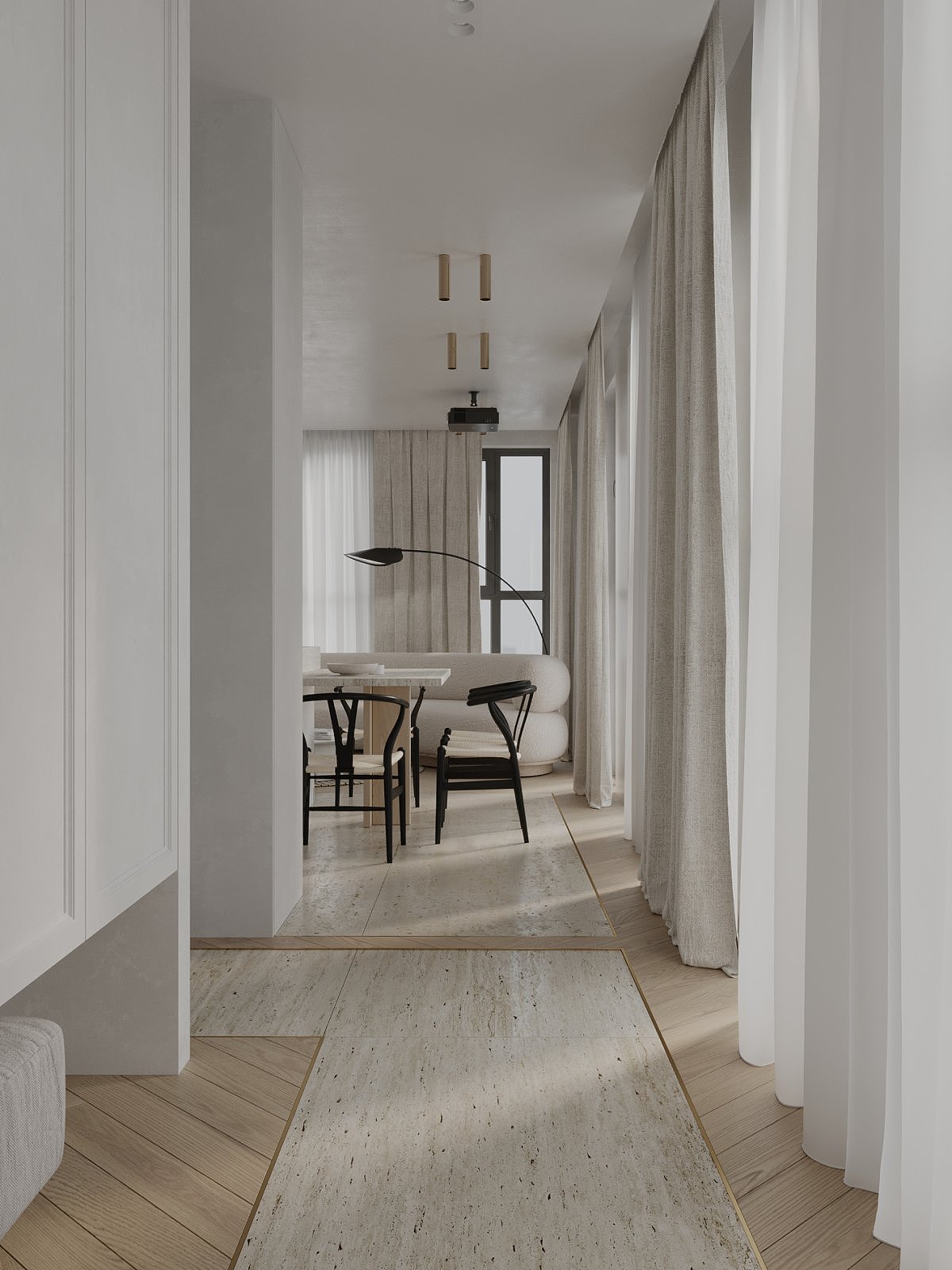 舒适大平层家装案例鉴赏—成都装修设计|现代风格简约