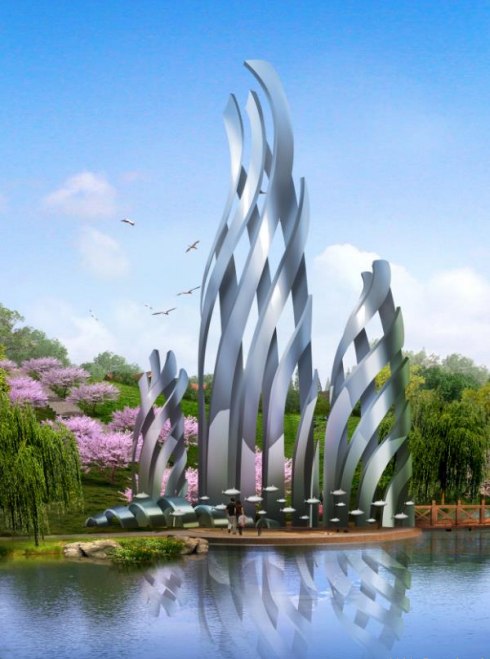 原创景区主题雕塑效果图欣赏