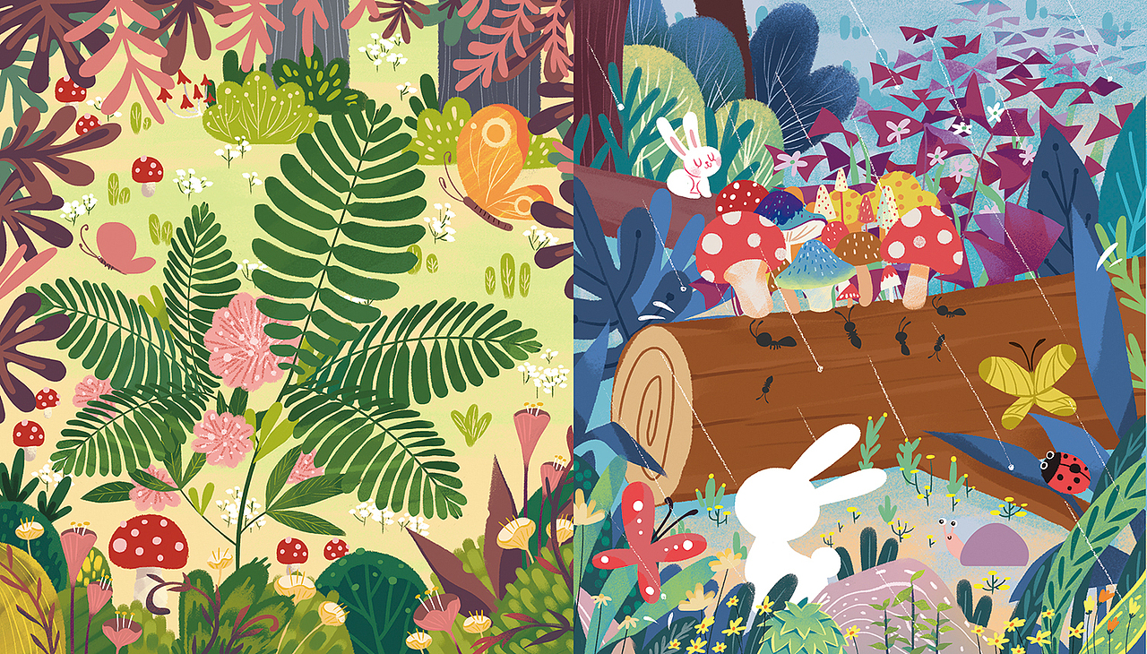 乐乐趣翻翻书《揭秘小世界-森林》