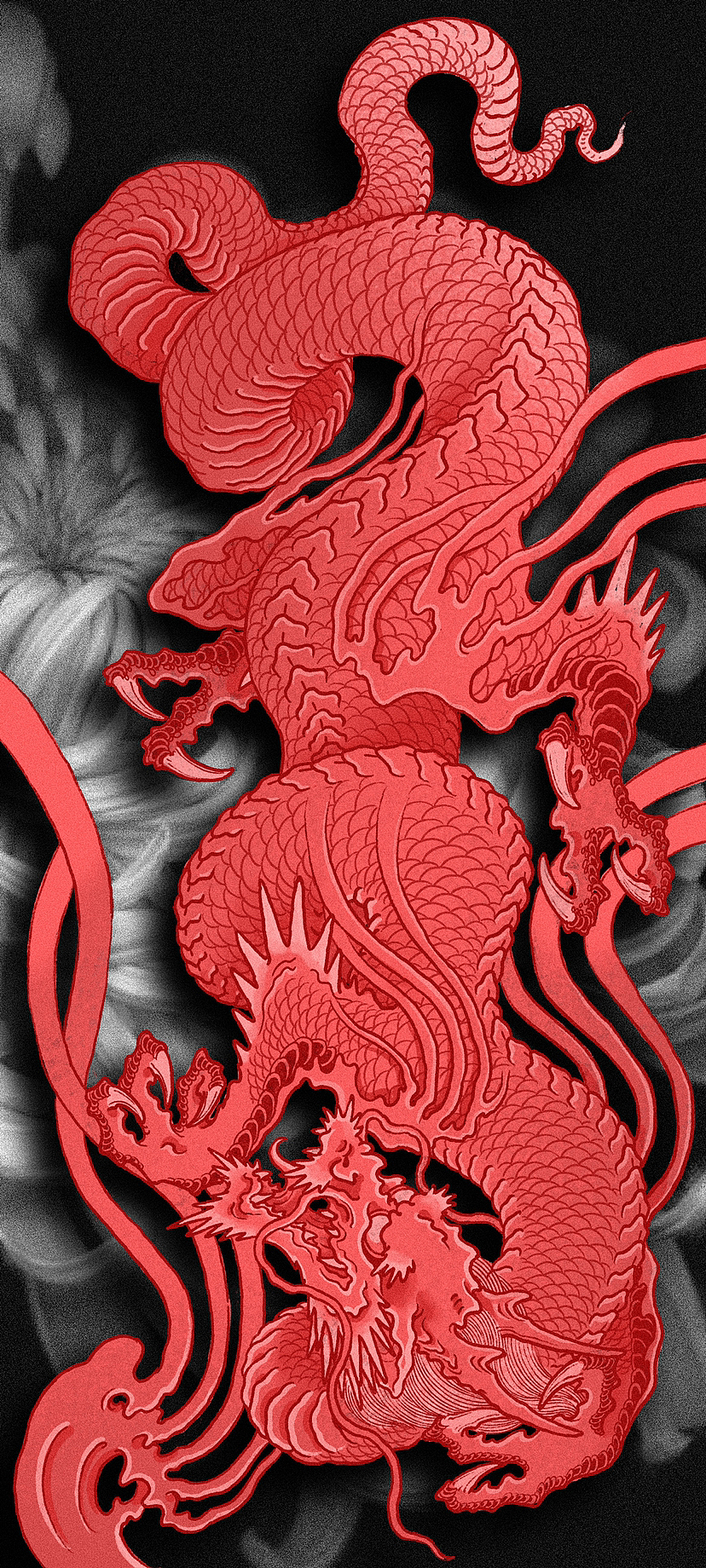 四小龙呗（图ZMzM1MTIwNDk2） - 其他手工艺 - 站酷设计师恶之花刺青原创素材 - 站酷ZCOOL