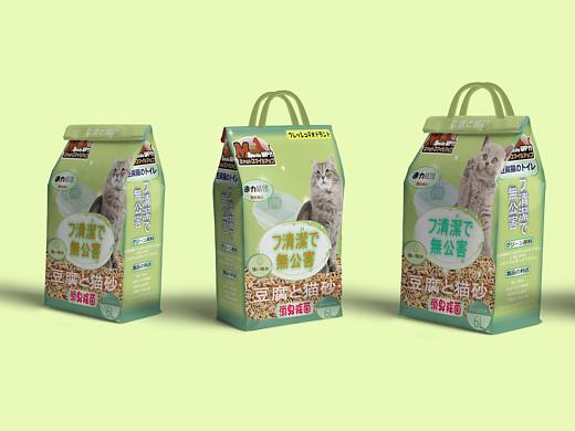 猫砂包装飞机稿（个人主页-ZNDAyMDIxODg=） - 包装 - 站酷设计师要命不会平面原创素材 - 站酷ZCOOL