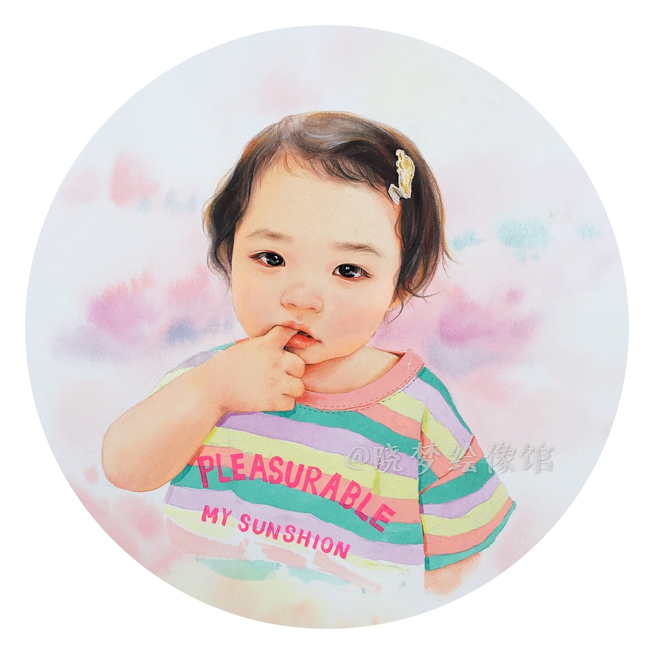 阳光彩虹小卷发~