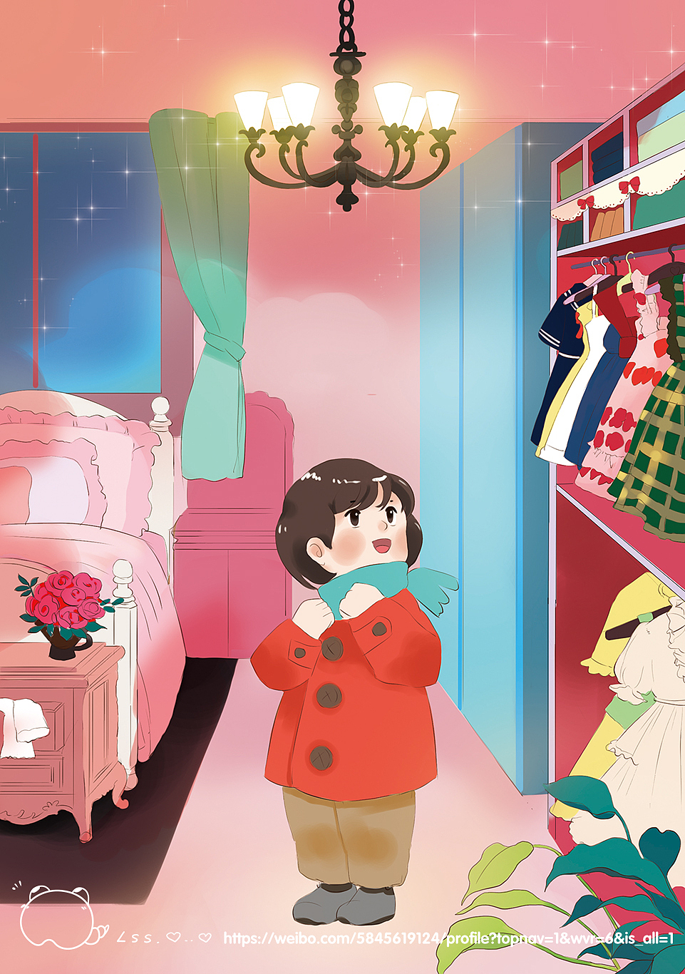 儿童文学作家郑春华《欧洲小故事》插图四张|插画|绘本|小魔女的童话