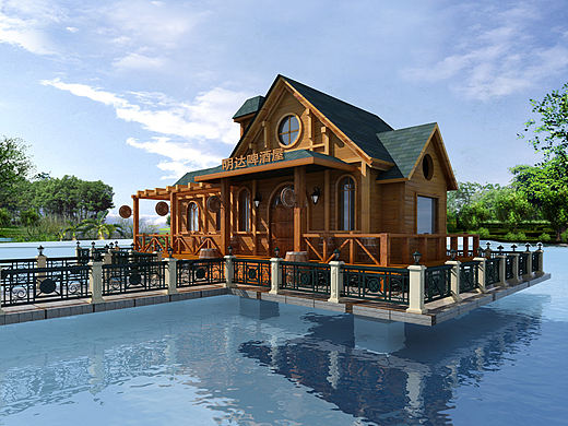 景区啤酒码头防腐木构建 请大家多多指教（个人主页-ZMjA1OTI4Njg=） - 建筑设计 - 站酷设计师昕锐设计原创素材 - 站酷ZCOOL