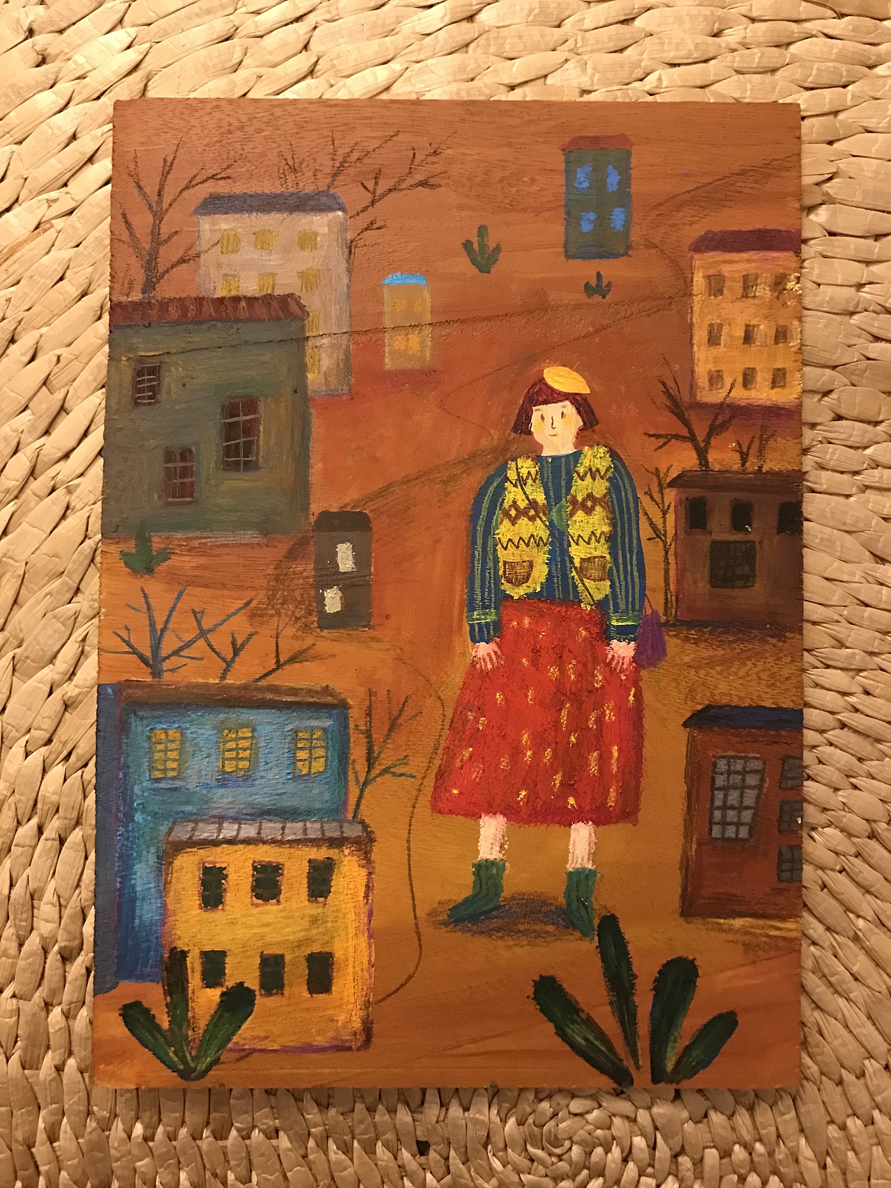油画棒风格插画作品（图ZMjY2NjA3MjI0） - 儿童插画 - 站酷设计师明天教室原创素材 - 站酷ZCOOL