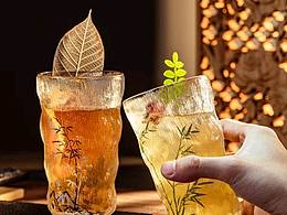 今天部分玻璃杯