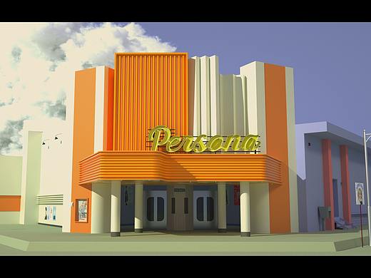 C4D BTS 为渺小之物作的诗mv建筑