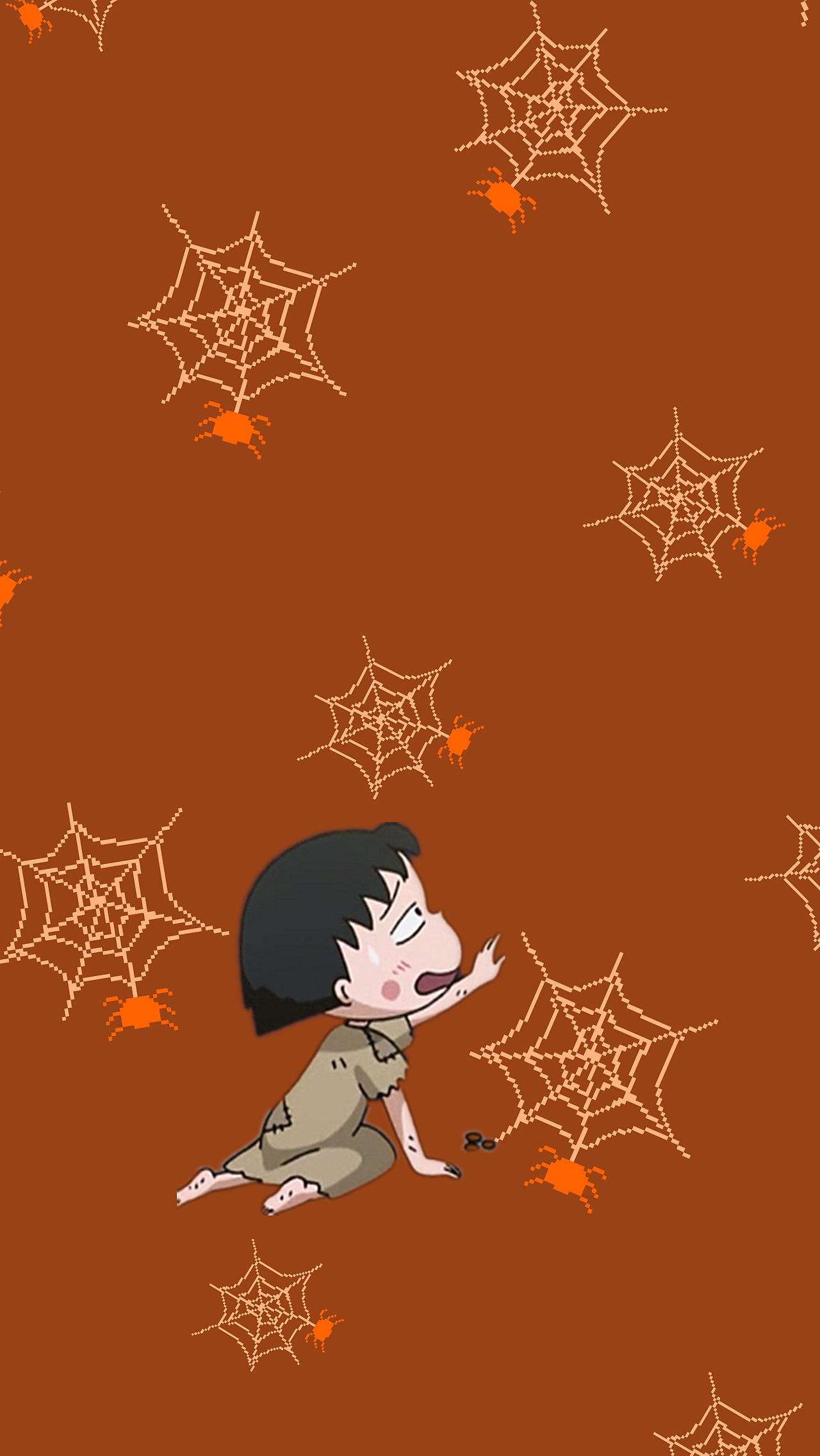 万圣节小丸子壁纸