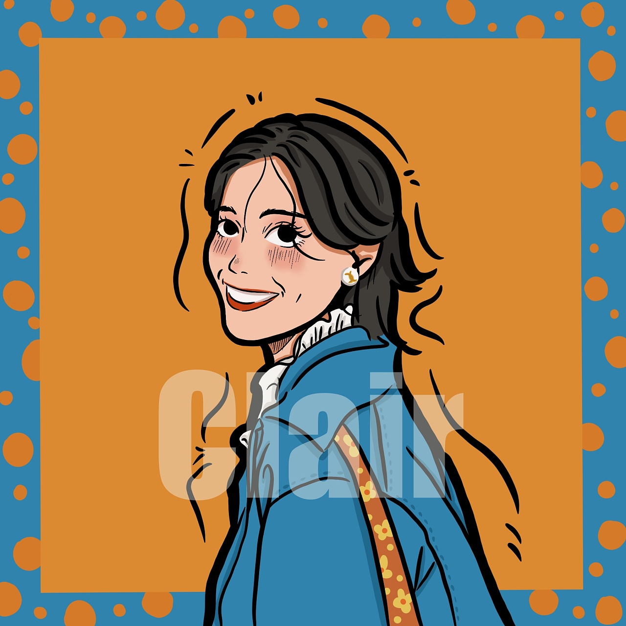 插画头像|插画|创作习作|插画师clair - 原创作品 - 站酷 (zcool)