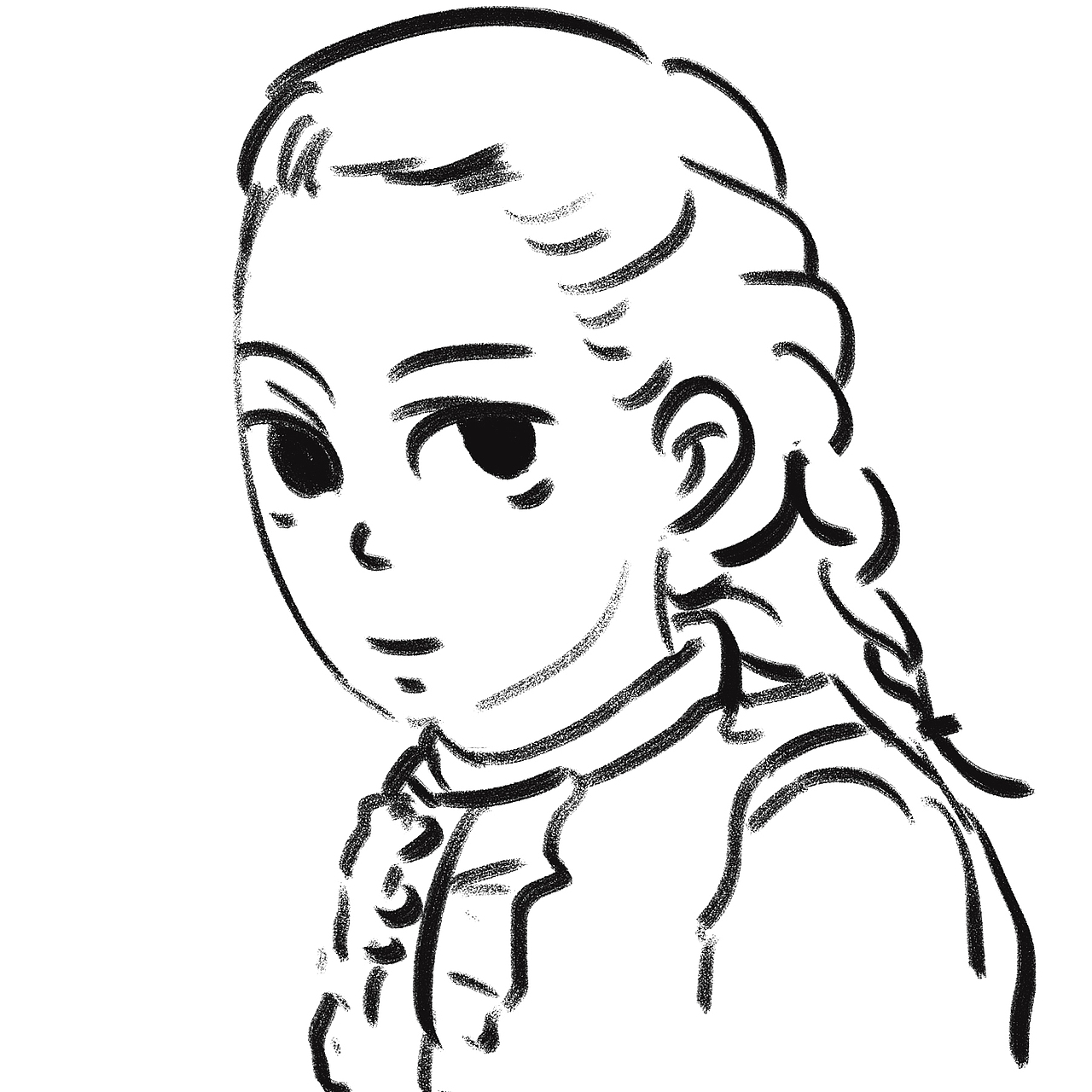 头像绘画,画我想画