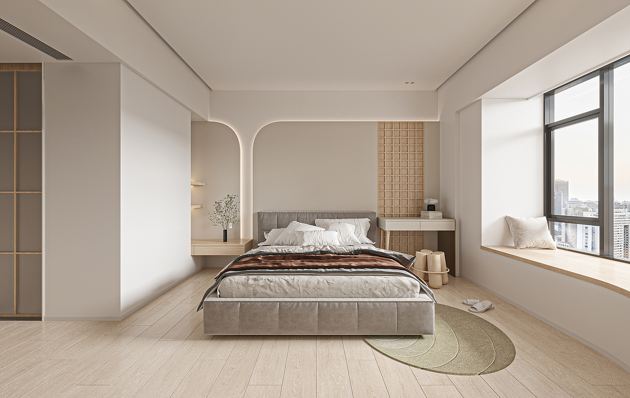 原木日式/乘光设计/住宅空间（图ZMzQ1MzM5NTky） - 家装设计 - 站酷设计师刘金汉原创素材 - 站酷ZCOOL