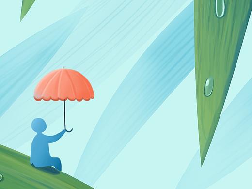 雨水插画练习