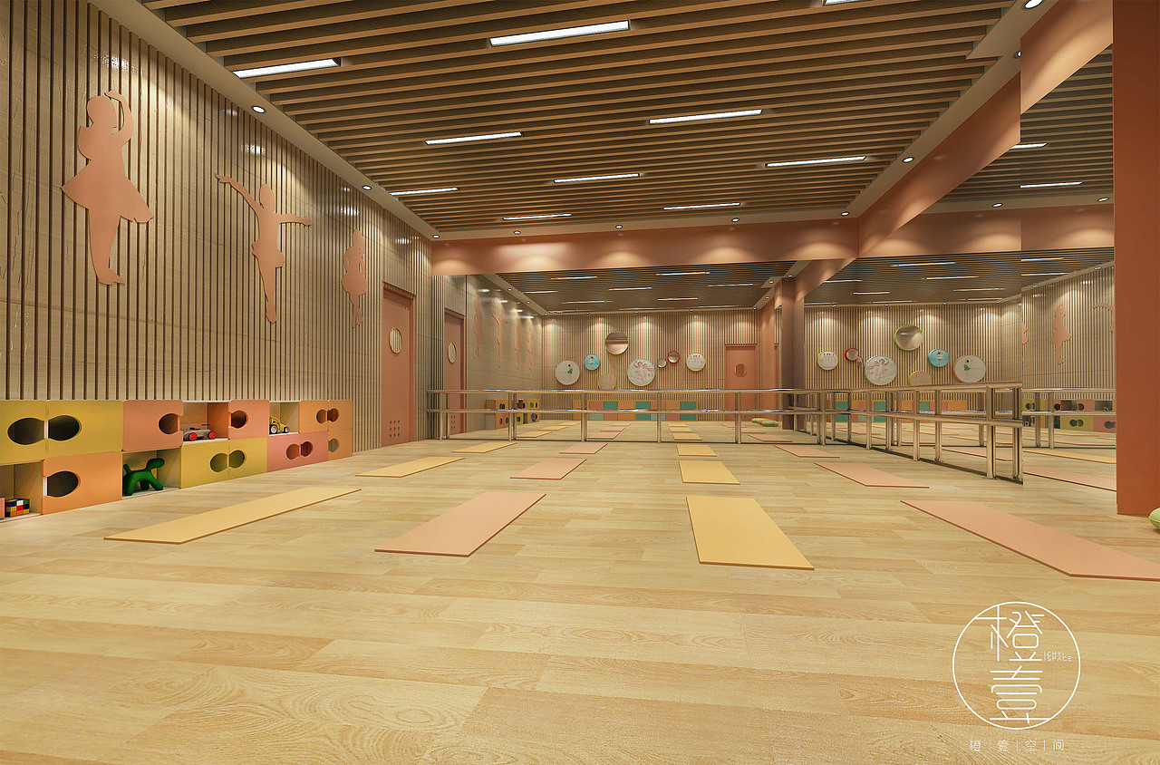 蒙德里安式的艺术空间：少儿教育培训机构设计（图ZMjAyMDc0OTUy） - 家装设计 - 站酷设计师煜见空间原创素材 - 站酷ZCOOL