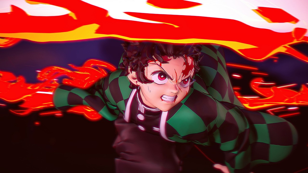 3D制作鬼灭之刃炭治郎（图ZMjIyNzM4MjY0） - 动画/影视 - 站酷设计师xiao_D原创素材 - 站酷ZCOOL