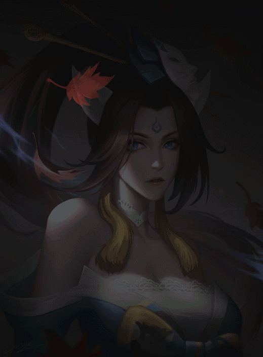 “不知火舞-魅语”同人，以及动态版！（图ZMjE4NTIzMDg0） - 创作习作 - 站酷设计师罗知文_爱画画原创素材 - 站酷ZCOOL