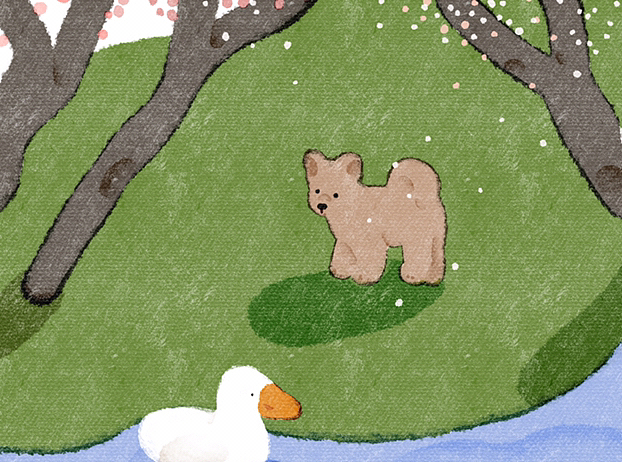 好久不见（图ZMzI0ODc4ODI0） - 儿童插画 - 站酷设计师梁柠檬梁柠檬原创素材 - 站酷ZCOOL