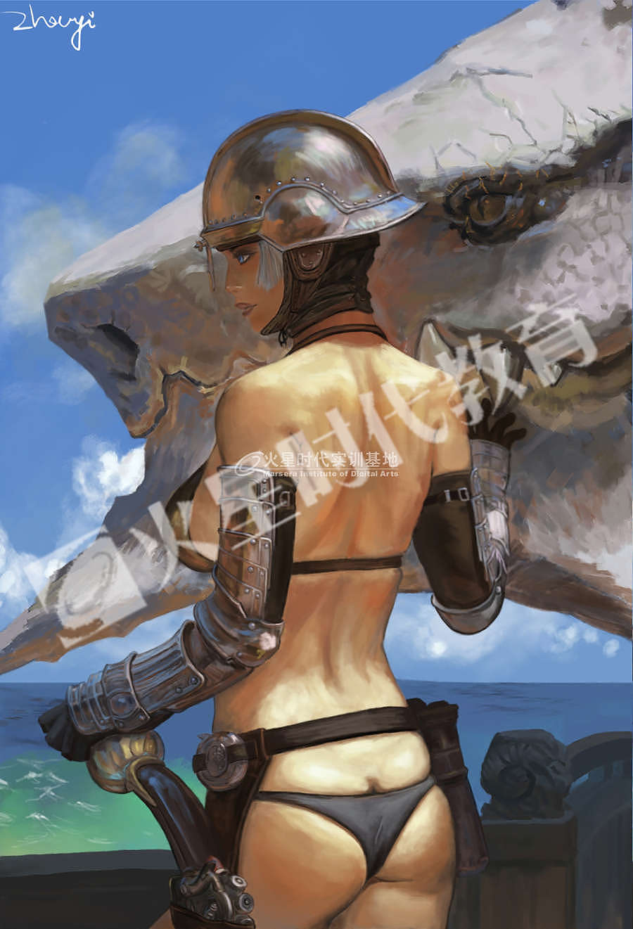 魔幻题材系列插画