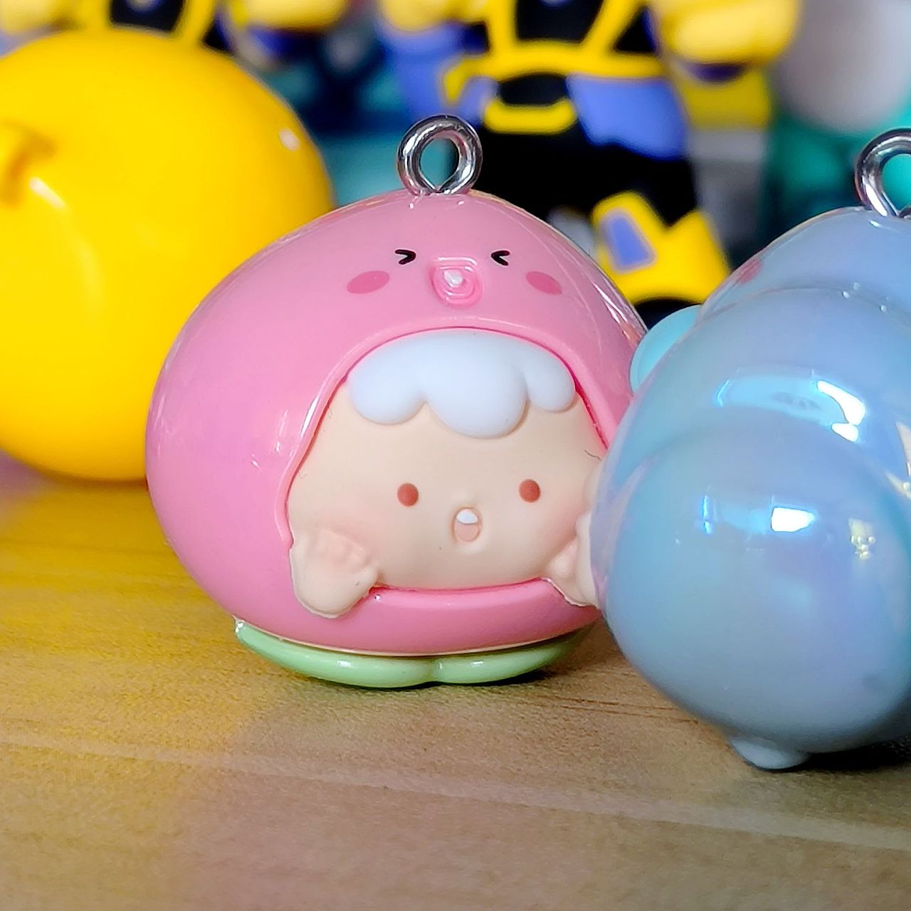 可爱钥匙扣定制😍