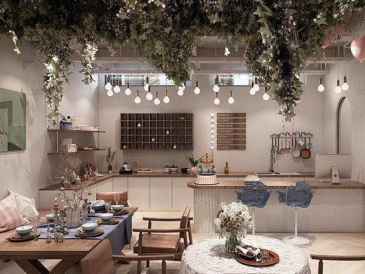 咖啡甜品店设计