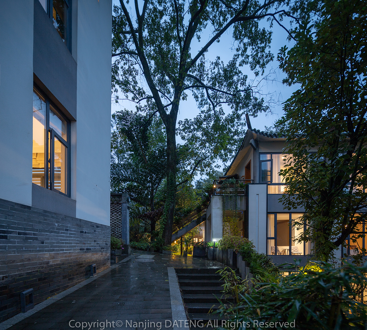 四川都江堰青城山民宿酒店空间拍摄民宿摄影师五柳庄