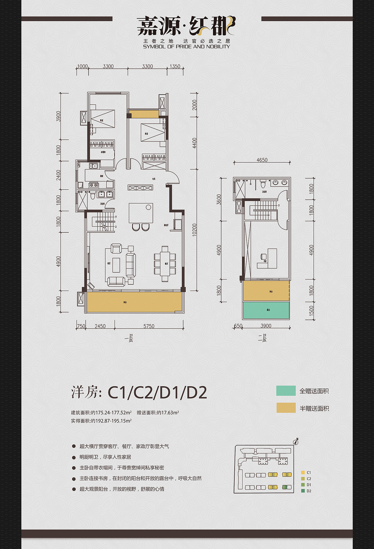 嘉源红郡楼盘广告