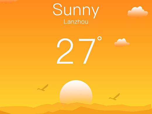 天气界面（个人主页-ZMzAzODgxNjA=） - 软件界面 - 站酷设计师阿锐小哥哥原创素材 - 站酷ZCOOL