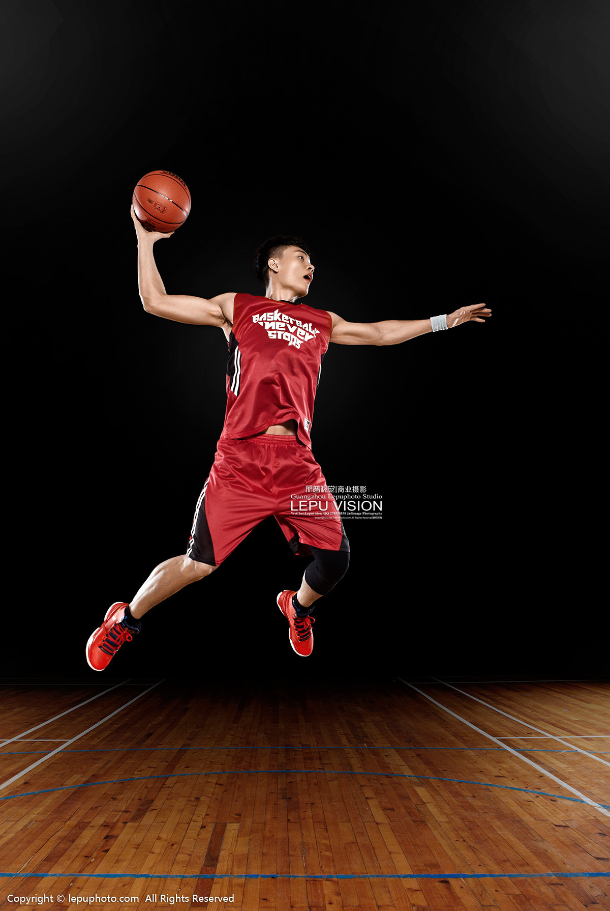 篮球运动人像摄影